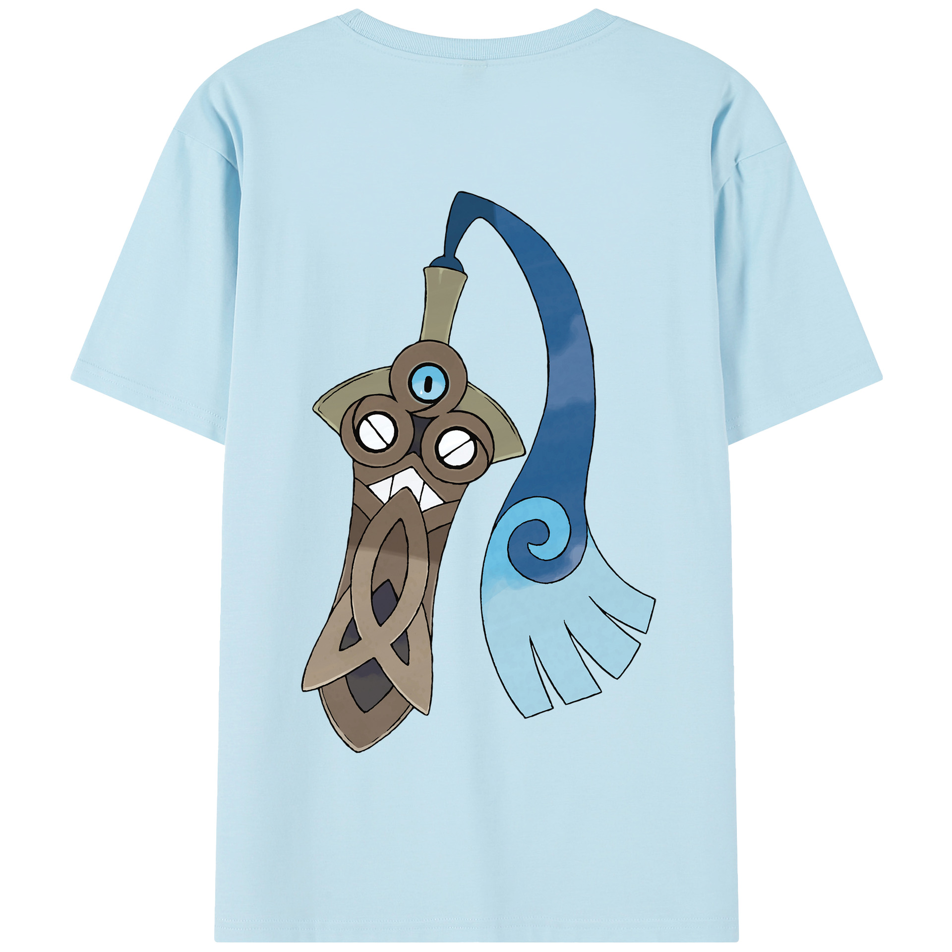 （画像用） ポケットモンスター Pokémon 綿100％半袖Tシャツ（背面プリント）